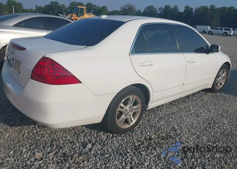 2006 Honda Accord 3.0 Ex из США, поврежденный, VIN 1HGCM66546A047382